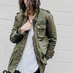 Anine Bing military style jacket